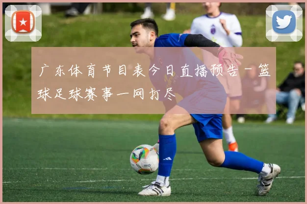 广东体育节目表今日直播预告 - 篮球足球赛事一网打尽