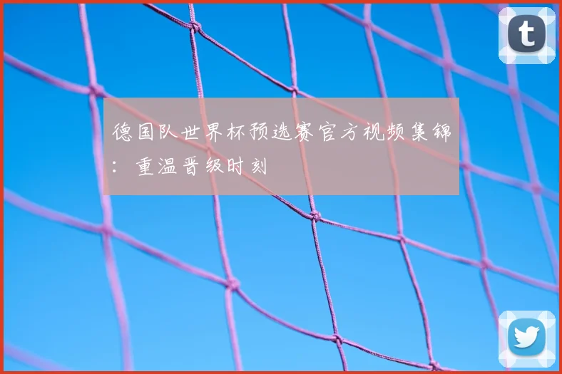德国队世界杯预选赛官方视频集锦：重温晋级时刻